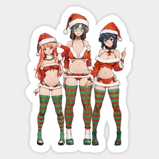 ChristmasGirls Sticker